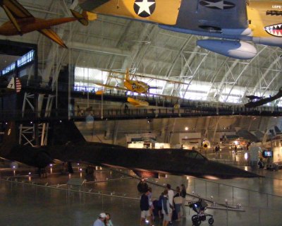 The Lockheed SR-71A -- the Blackbird -- was manufactured in 1967 and stayed in active service with the U.S. Air Force for 24 years, according to the Smithsonian’s guidebook, "America’s Hanger." Image: YTTwebzine.      